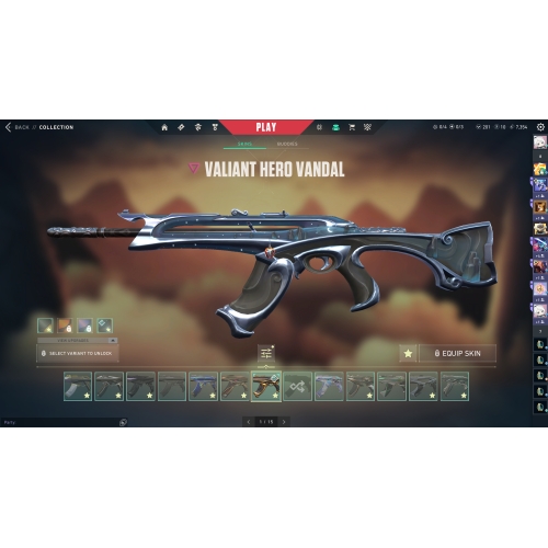  17K Yatırılmış  VCT KARAMBIT  ALAZ YELPAZE